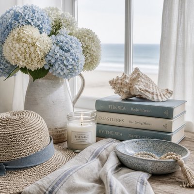 still life with everyday objects — Coastal Grandmother Aesthetic