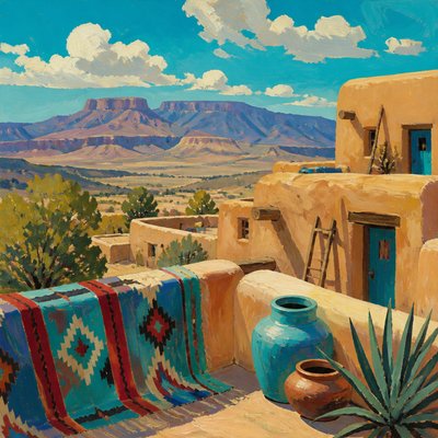wide landscape with natural scenery