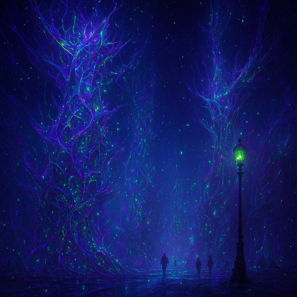 Alien World Sci-Fi Art Style Transfer Example