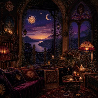 wide landscape with natural scenery — Whimsigoth Aesthetic