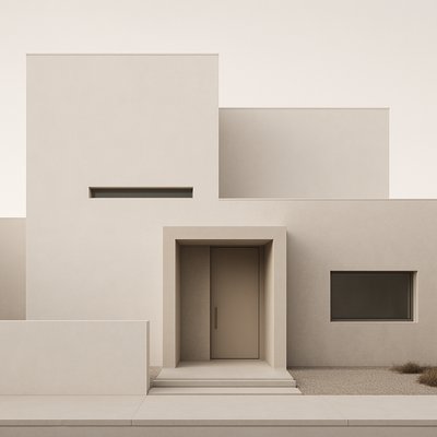 house with front view