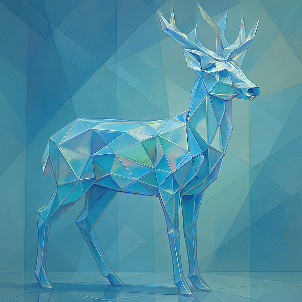 animal standing in natural pose