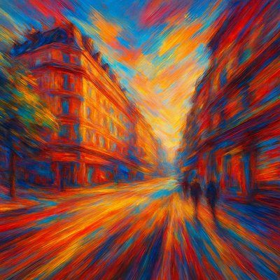 Motion Blur Impressionism Art Style Style Transfer Example
