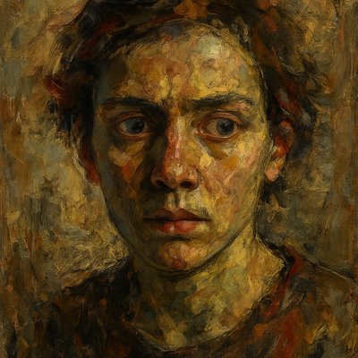 portrait of a person with expressive eyes