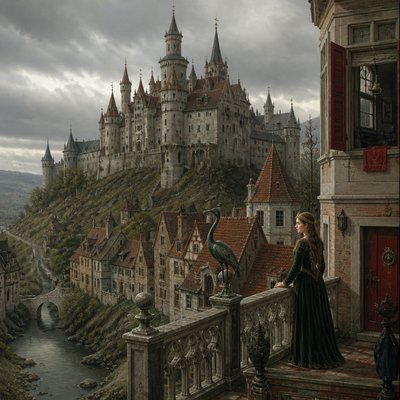 majestic castle on a hilltop