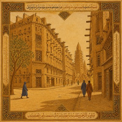 Timbuktu Art Style Style Transfer Example