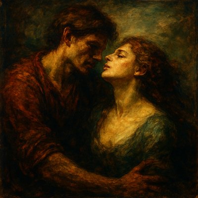 portrait of two people together