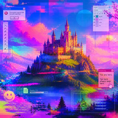 majestic castle on a hilltop