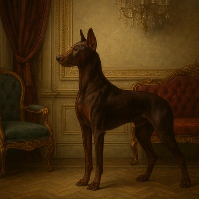animal standing in natural pose
