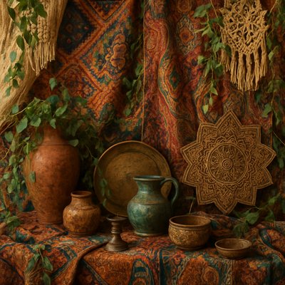 still life with everyday objects