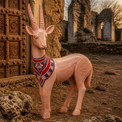 animal standing in natural pose