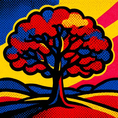 a tree in nature
