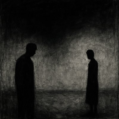 portrait of two people together