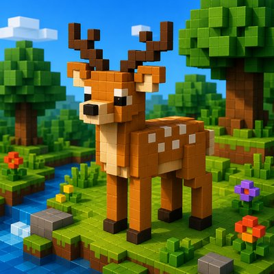 animal standing in natural pose