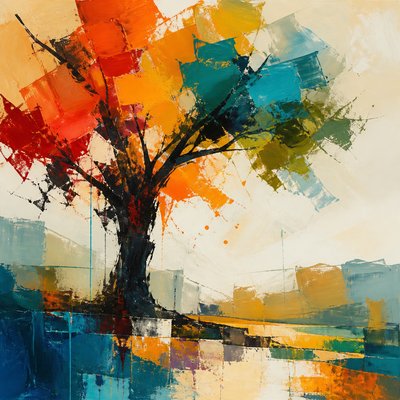 a tree in nature