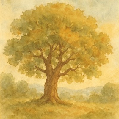 a tree in nature