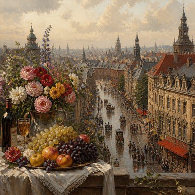 Cityscape Painting Style 3