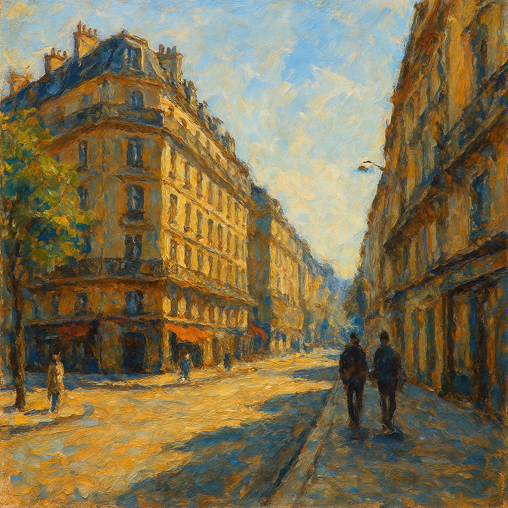 Plein Air Realism Art Style Style Transfer Example