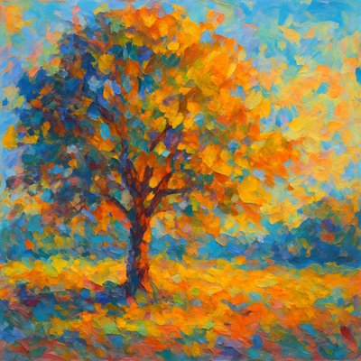 a tree in nature