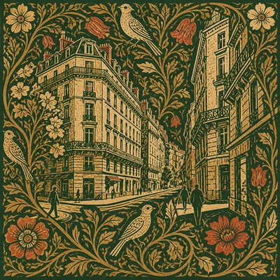 Arts and Crafts Style Style Transfer Example