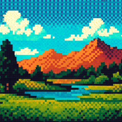 wide landscape with natural scenery