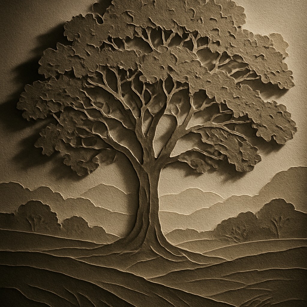 a tree in nature