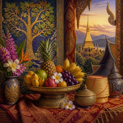 Lao Art Style 3