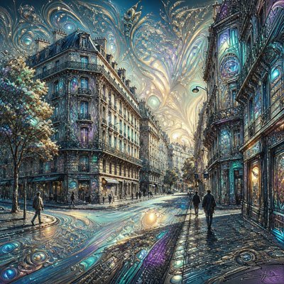 AI Art Style Style Transfer Example