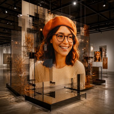 Installation Art Style Style Transfer Example