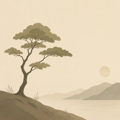 a tree in nature
