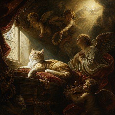 a cat lounging in a sunlit window