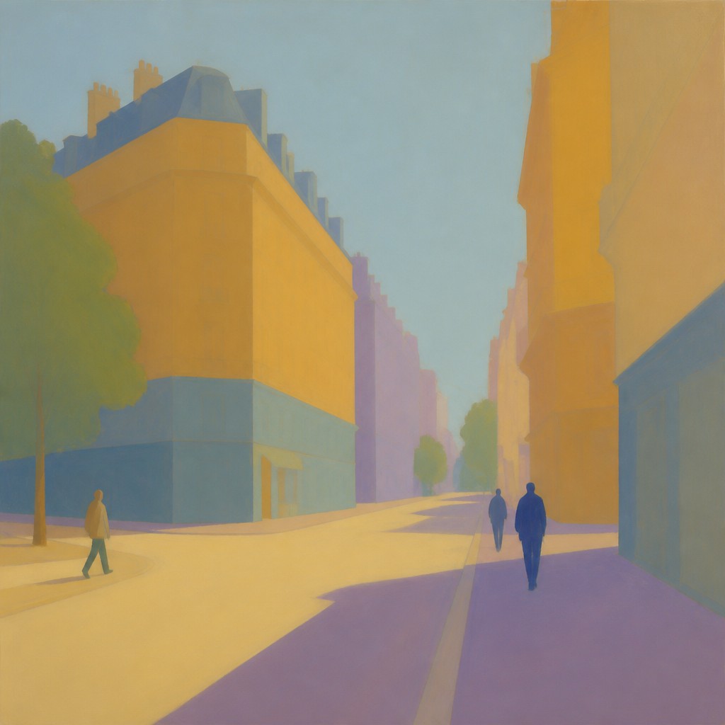 Color Field Painting Style Style Transfer Example