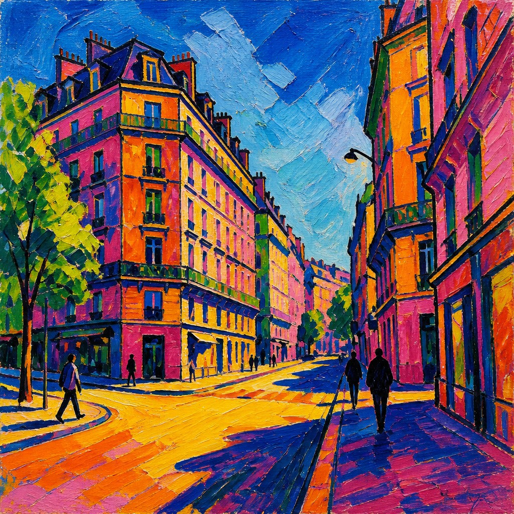 Fauvism Art Style Style Transfer Example