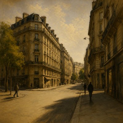 Classical Realist Figurative Art Style Style Transfer Example