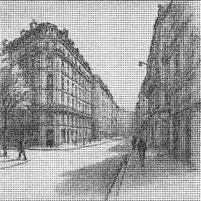 ASCII Art Style Style Transfer Example