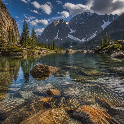 wide landscape with natural scenery — Hyperrealistic Portrait Art Style