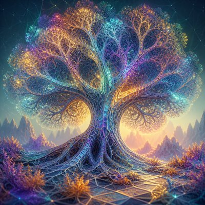 a tree in nature