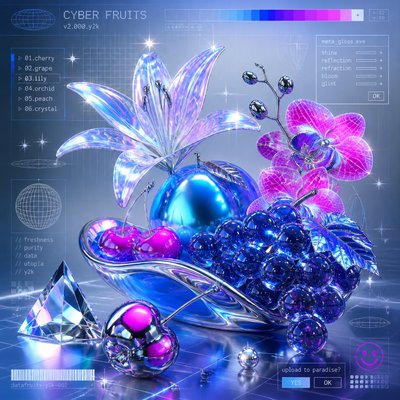 Cyber Y2K Aesthetic 3