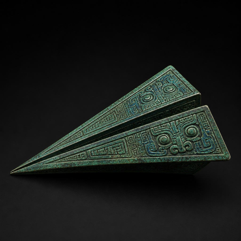 a paper plane, clean minimal composition on a plain background, no text