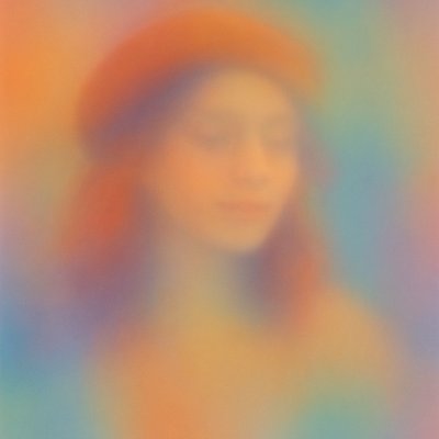 Gradient Abstract Art Style Style Transfer Example