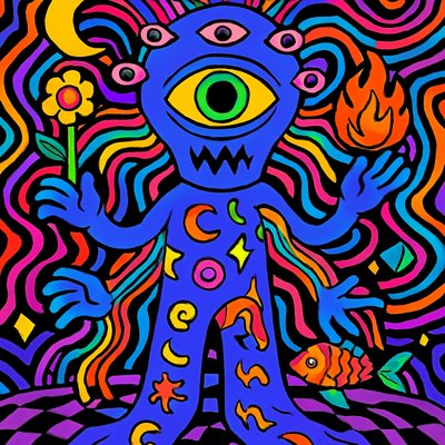 Alien on The Moon
