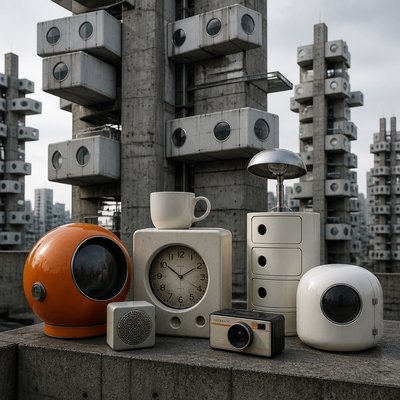 still life with everyday objects