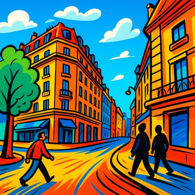 Cartoon Comic Art Style Transfer Example