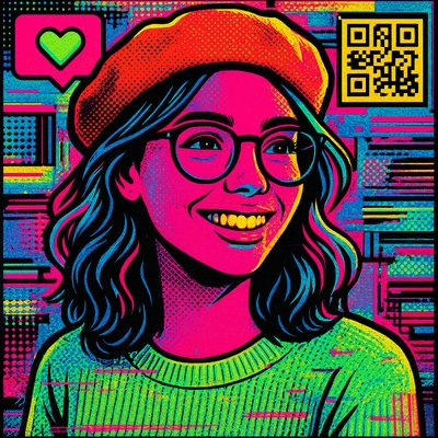 Neo-Pop Art Style Style Transfer Example