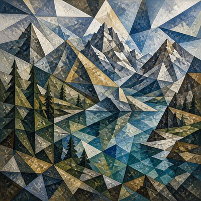 Fragmentation Art Style 2