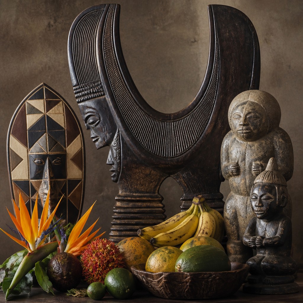 Guinean Art Style example artwork 3