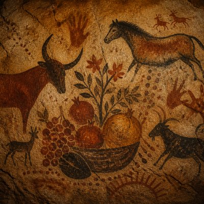 Prehistoric Cave Art Style 3
