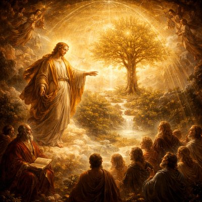 “He that hath an ear, let him hear what the Spirit saith unto the churches; To him that overcometh will I give to eat of the tree of life, which is in the midst of the paradise of God.” (Revelation 2:7, KJV)
