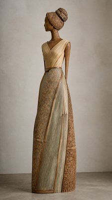 full-length portrait of an elegant figure