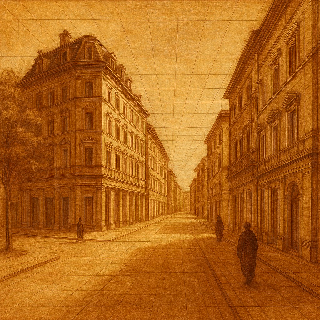 Quattrocento Perspective Renaissance Art Style Style Transfer Example